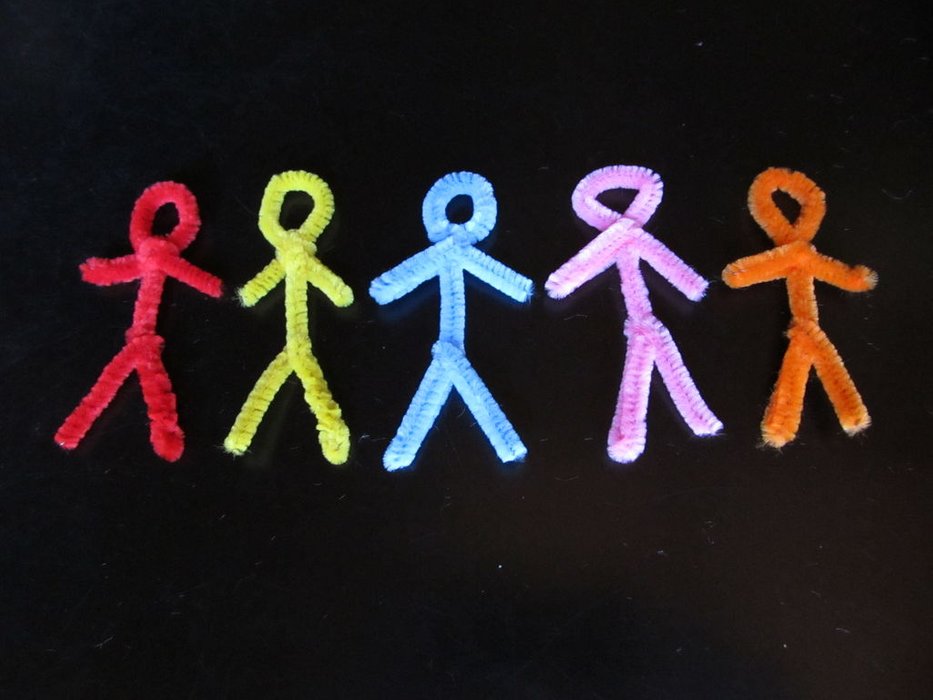 Pipe Cleaner Stick Men