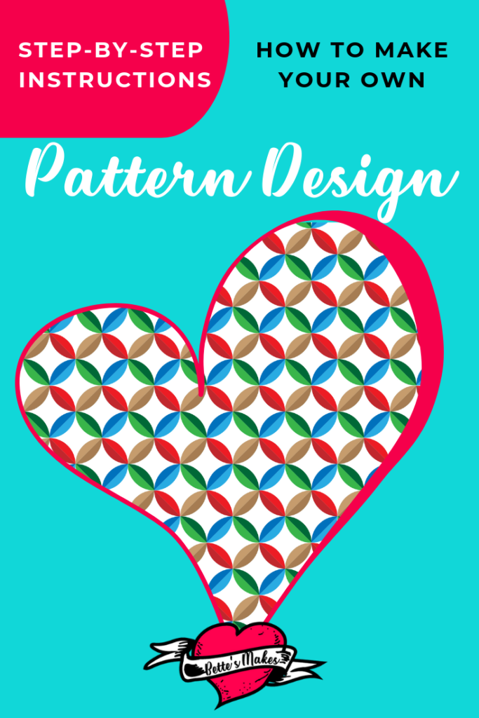 Pattern Design can be very easy when you know how to use simple shapes to make amazing designs. At bettesmakes.com we will show you some fabulouus ideas on how to create your own designs with ease. 