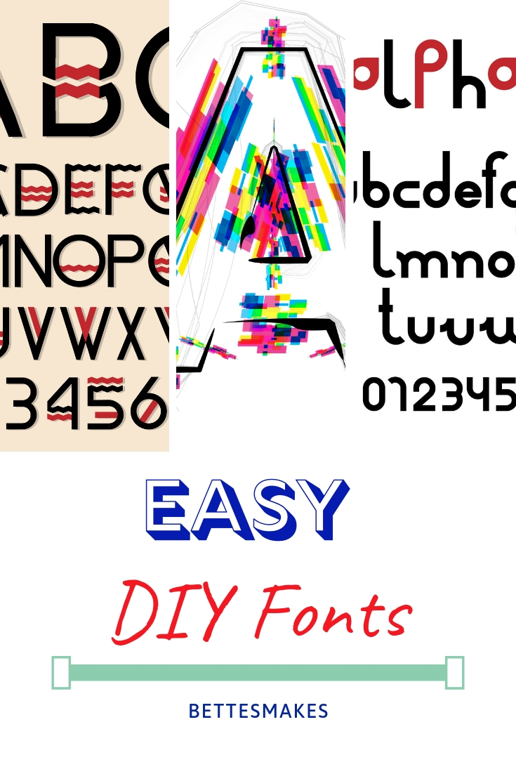 DIY Fonts