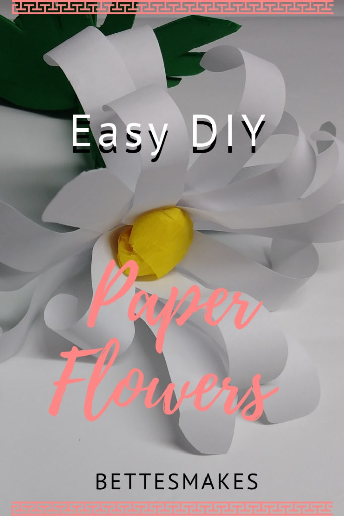 Easy DIY Paper Flowers