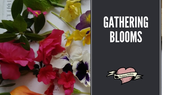 Gathering Blooms for your Flower Pounding Project
