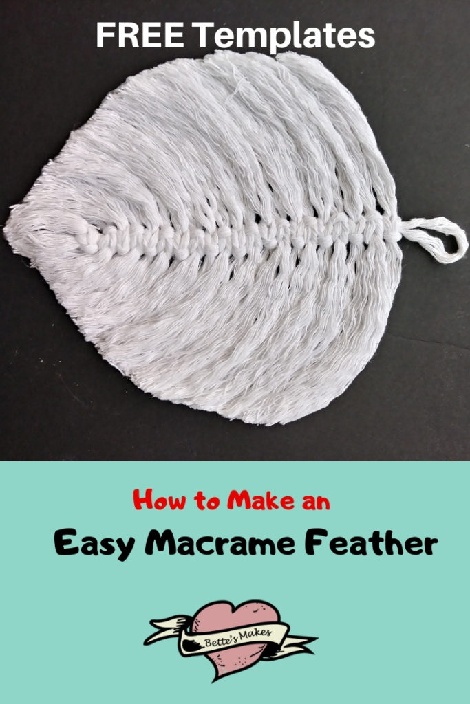 How to Make an Easy Marame Feather