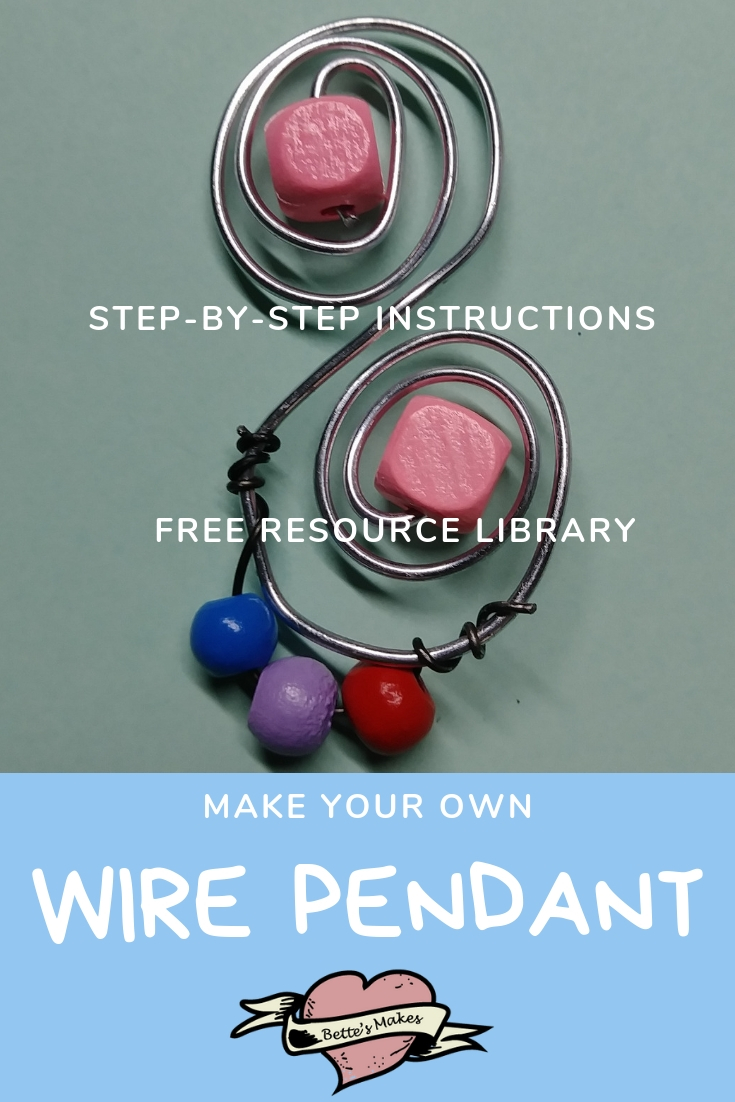 Make Your Own Wire Pendant Necklace