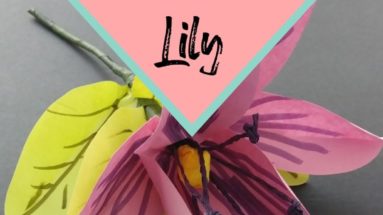 How to Make a DIY Paper Flower Lily