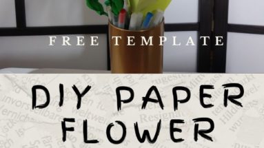 DIY Paper Flower Peony - BettesMakes