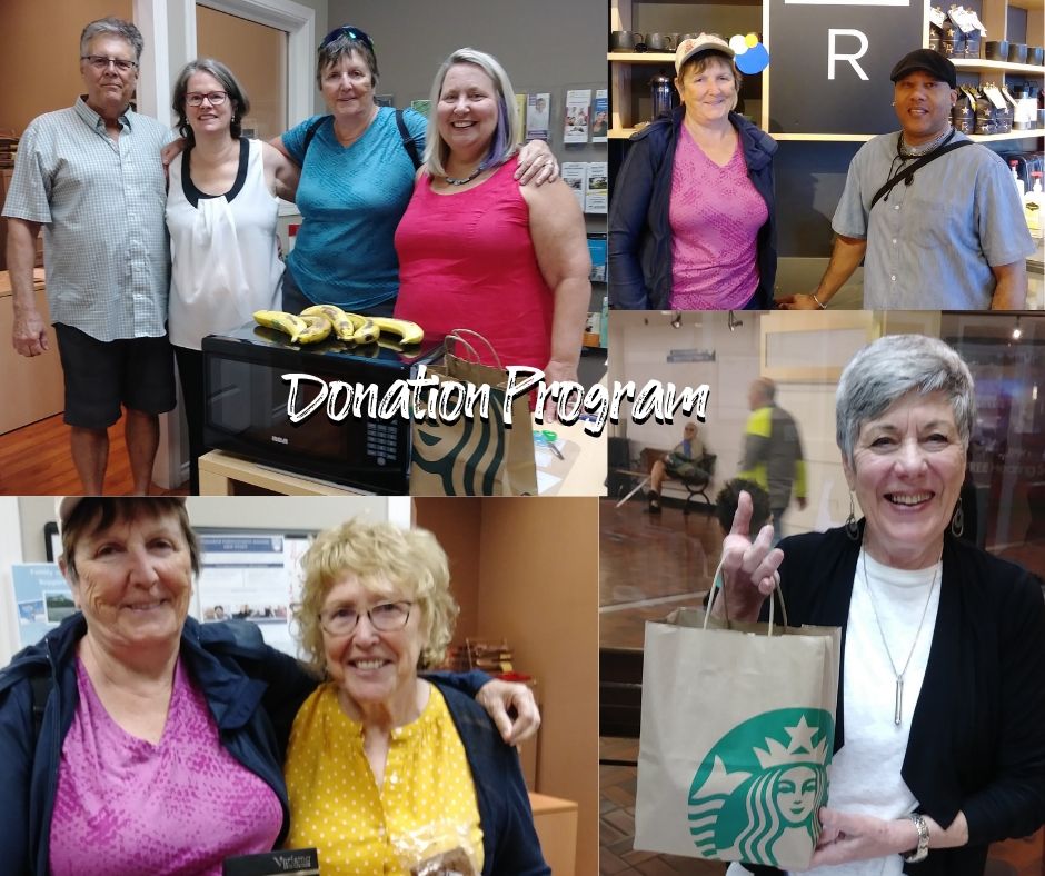 Rotary Club of Vancouver Yaletown West End Seniors Network and Starbucks Donation Program