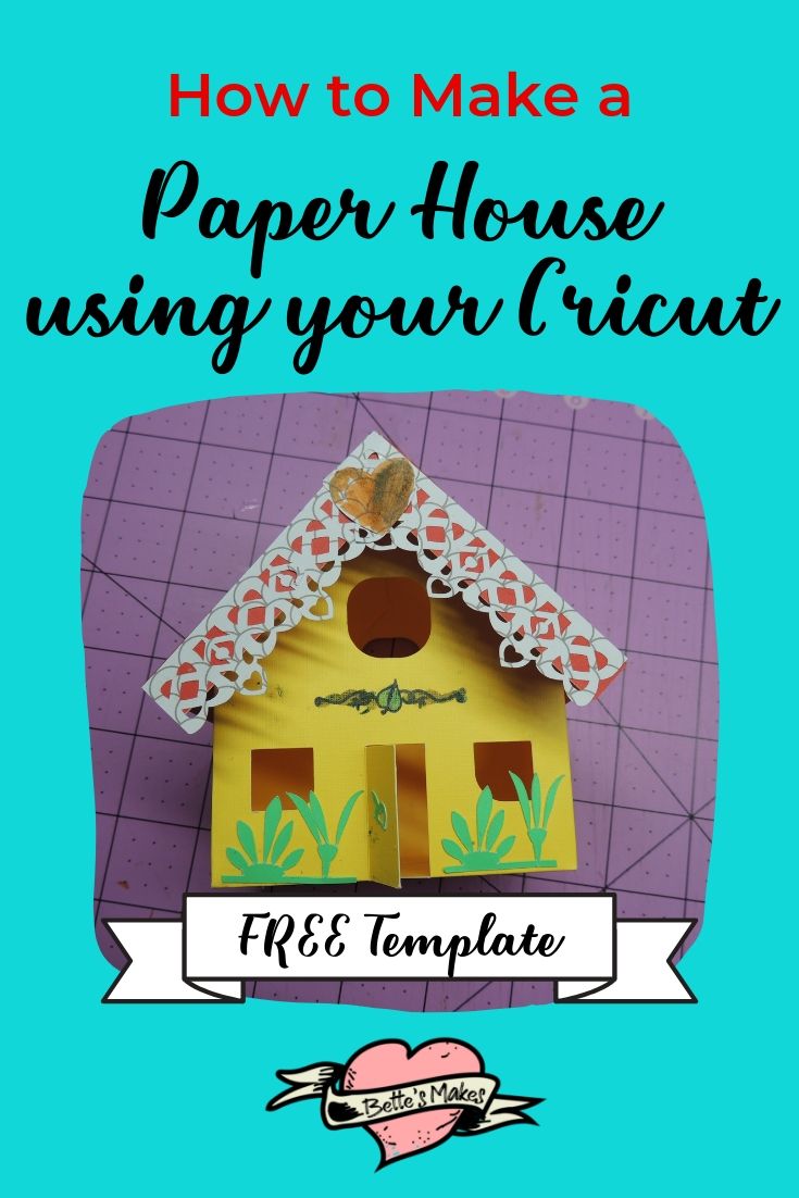 Making paper houses wth your Cricut is fun and easy. These houses are perfect for DIY Home Decor. Just magine displaying these cute makes on a shelf!