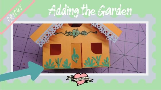 Simple Paper House - Adding the Garden - BettesMakes.com