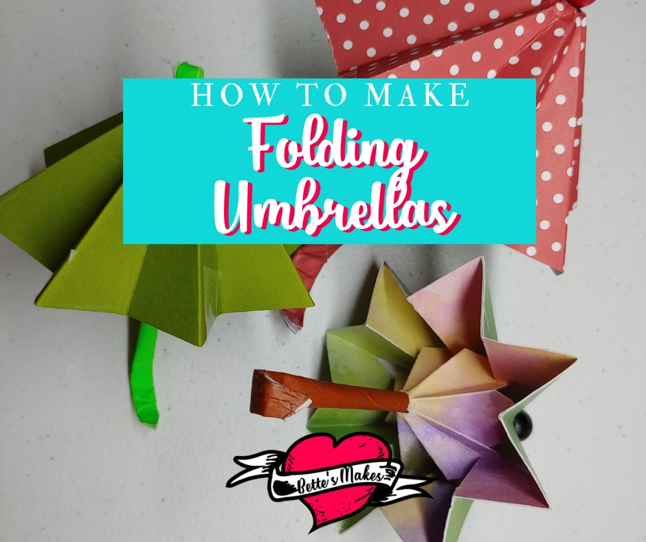 How to Make a Folding Umbrella - BettesMakes.com