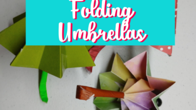 How to Make Folding Umbrellas using your Cricut Machine! This project is complex, yet simple and a whole lot of fun to make. Great for parties or for your DiY Home Decor. #Cricut #cricutprojects #papercraft #craft