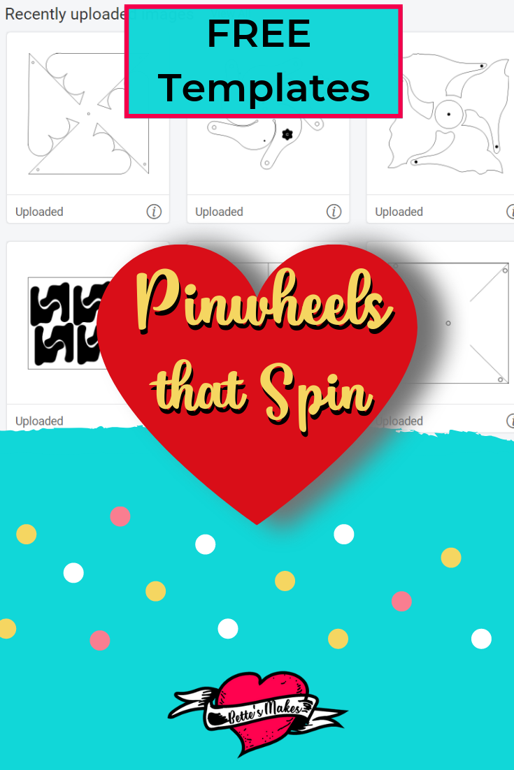 Pinwheels that Spin - BettesMakes.com