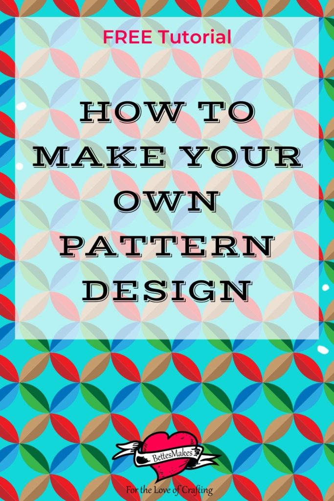 How to Make your own pattern design