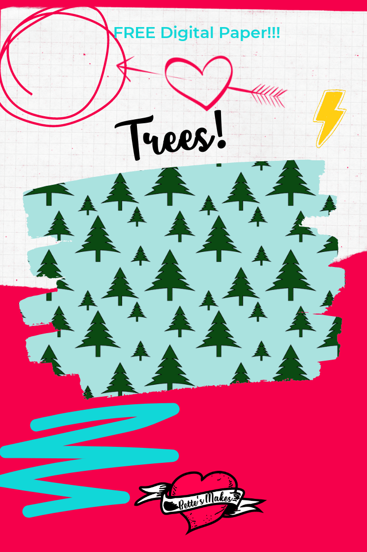 Christmas Trees! FREE download - get the PNG file 12