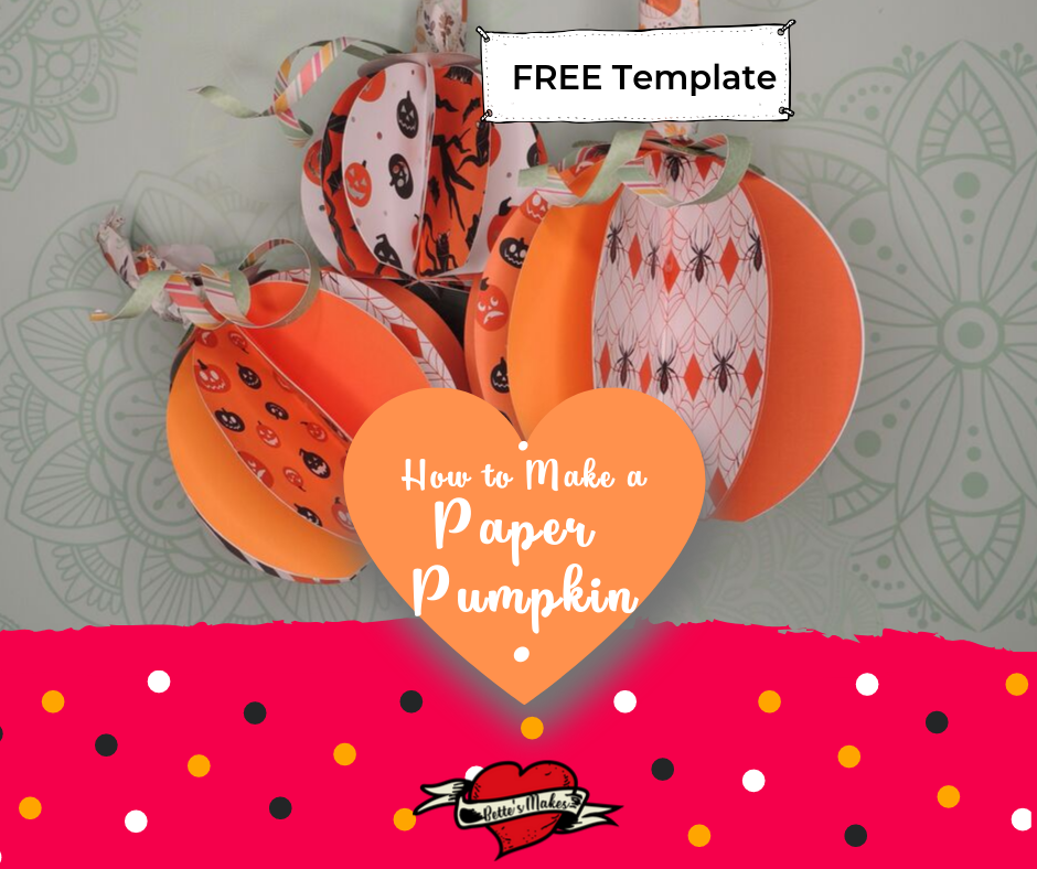 Pumpkin – Decorative Cardstock Craft (Easy)