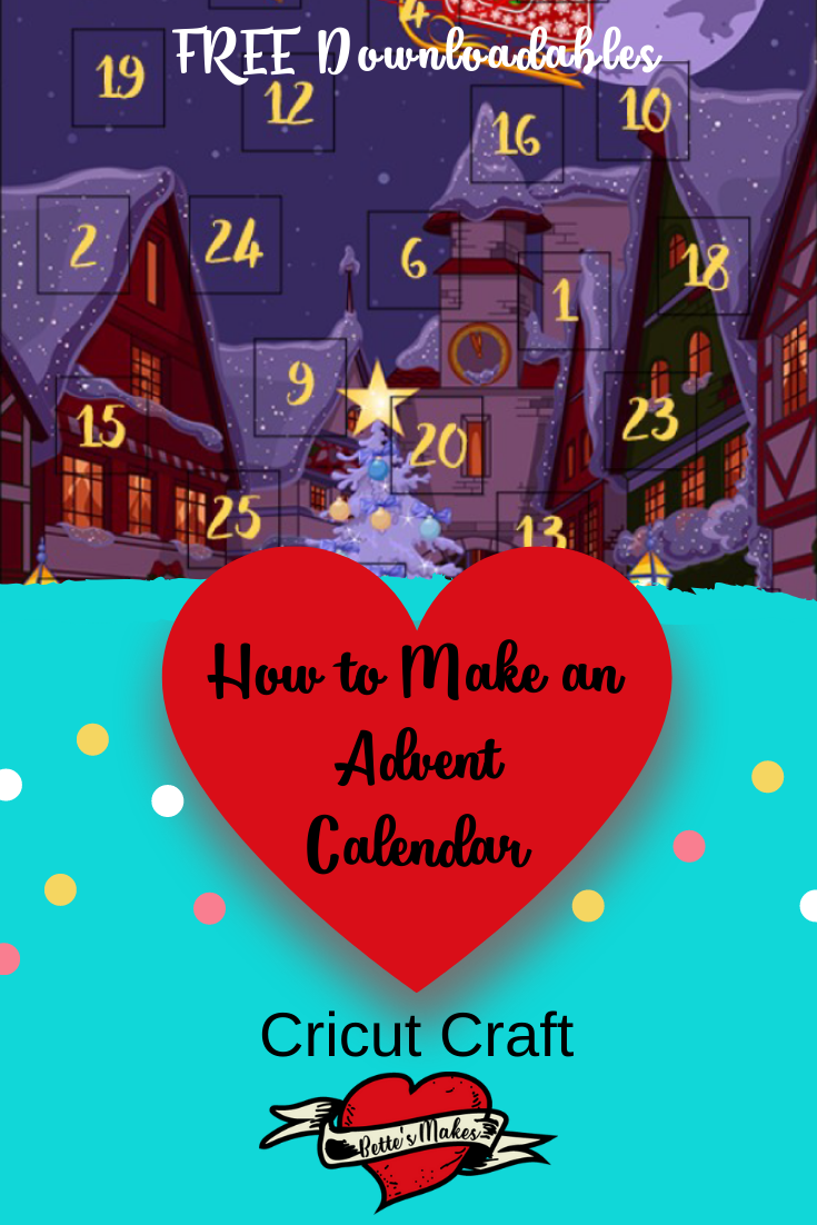 WOW! How to Make An Advent Calendar using your Cricut Maker  Perf Tool. You will have lots of fun personalizing these calendars! Perfect papercraft fun! #Cricut #cricutproject #cricutperf #papercraft