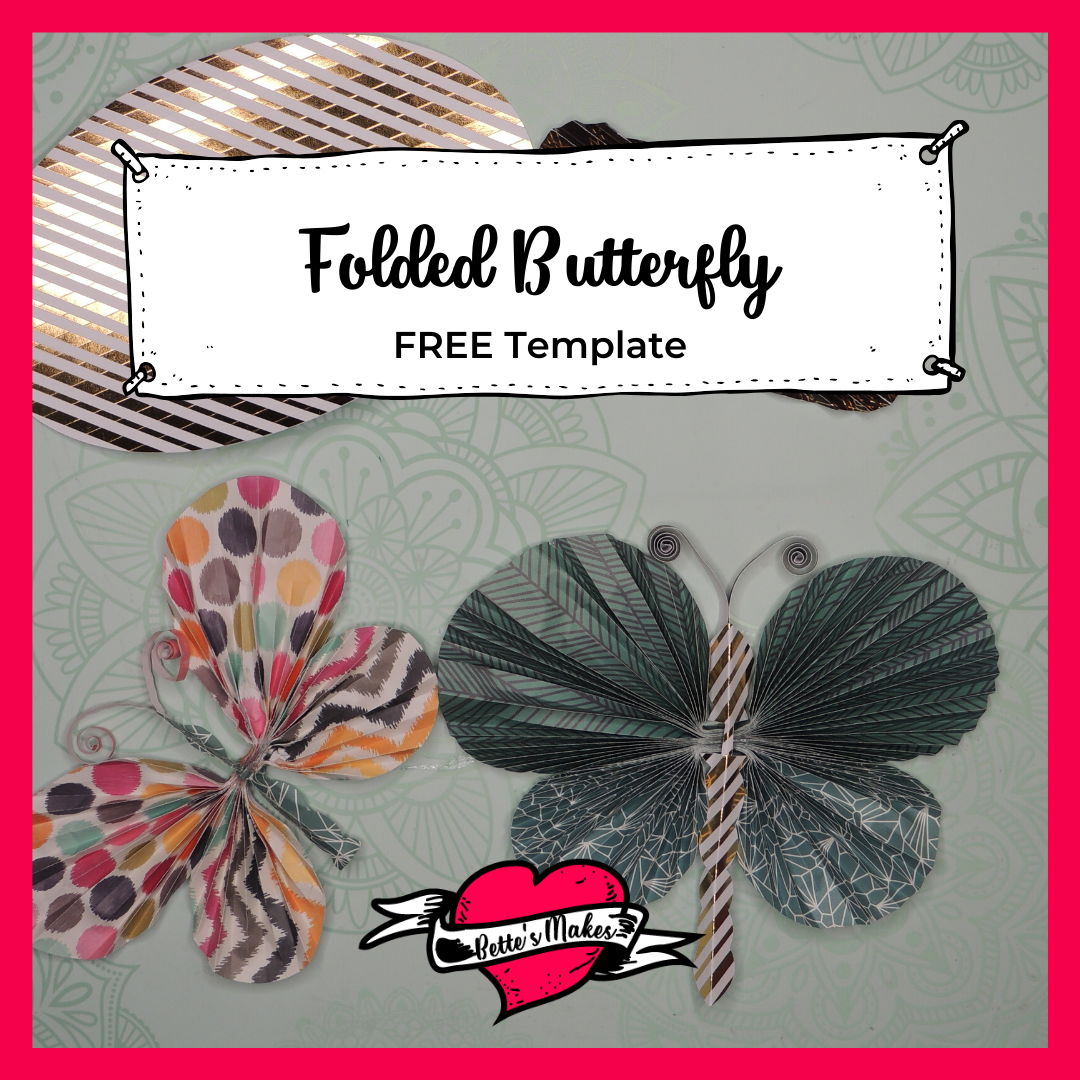 Folded Butterfly: Easy Craft for DIY Home Decor