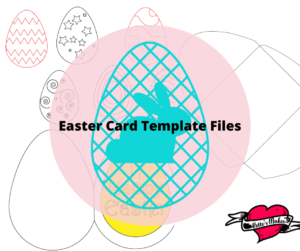Easter Card Template Files from BettesMakes