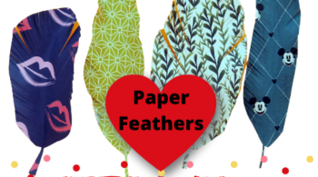 How to Make Cute and Easy Paper Feathers