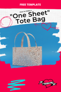 What a great tote bag! So Easy to Make and perfect for DIY Home Decor. You can even use these tote bags as a fashion accessory! #Cricut #papercraft