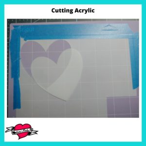 Taping and Cutting Acrylic