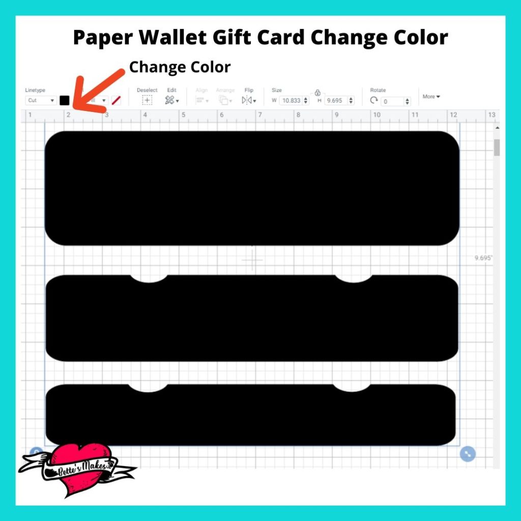 Paper Wallet Gift Card Change Color