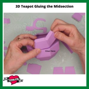 3D Teapot Gluing the Midsection