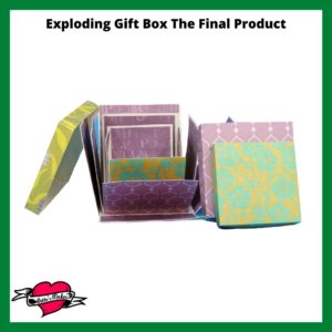 Exploding Gift Box - The Final Product