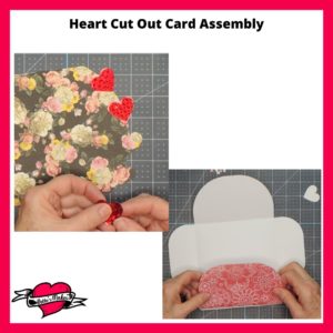 Heart Cut Out Card Assembly