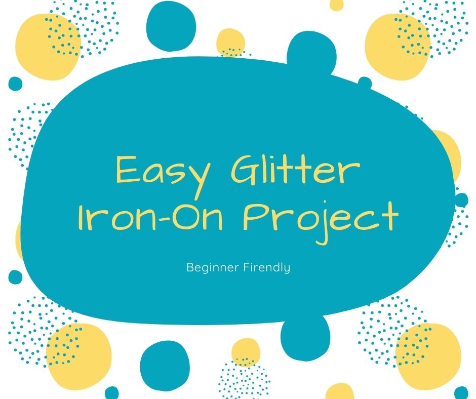 Cricut Craft - Glitter Iron-On T-Shirt