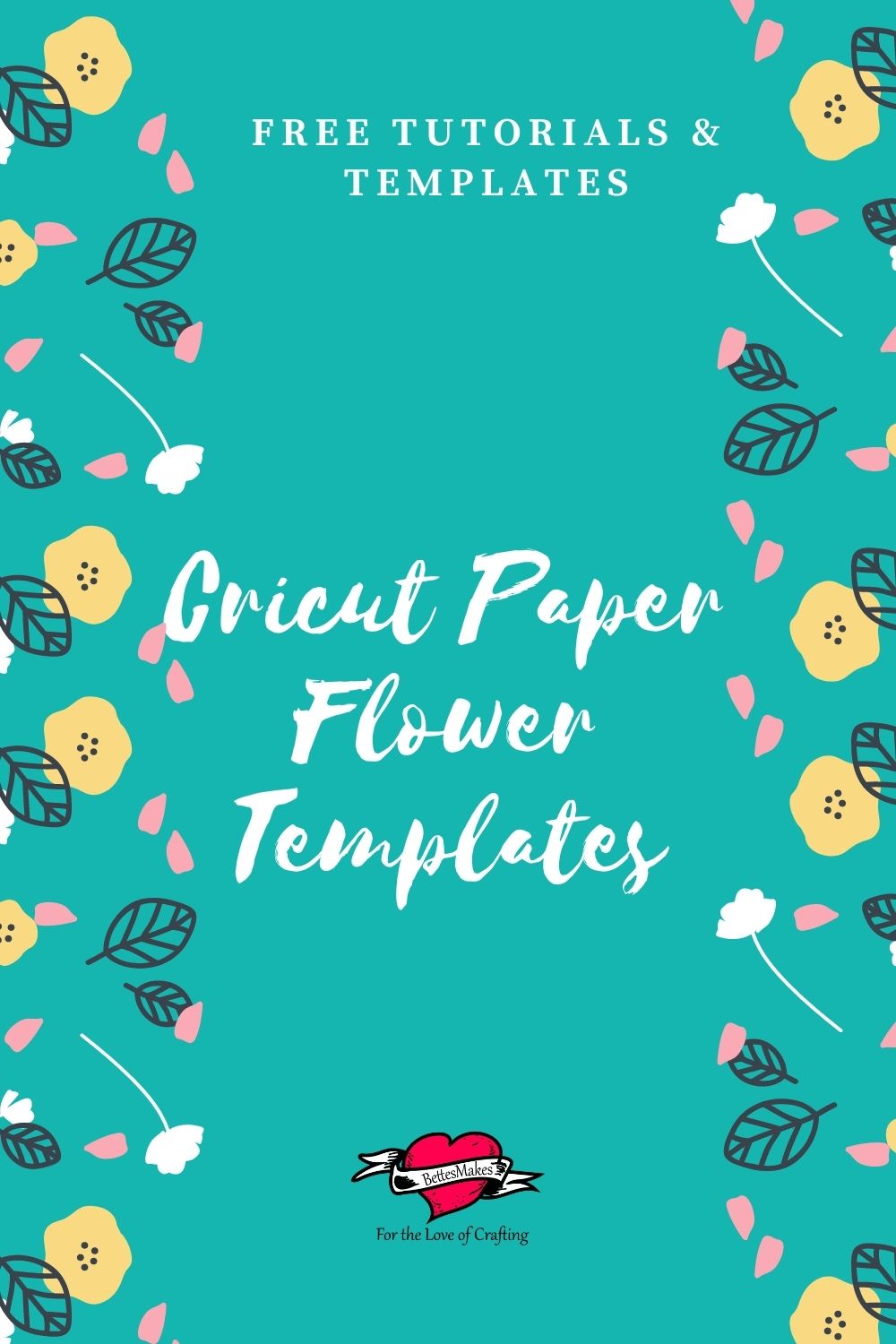 Download Free Cricut Paper Flower Templates Bettes Makes