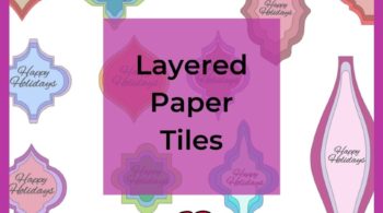 Download Free Cricut Paper Flower Templates Bettes Makes PSD Mockup Templates