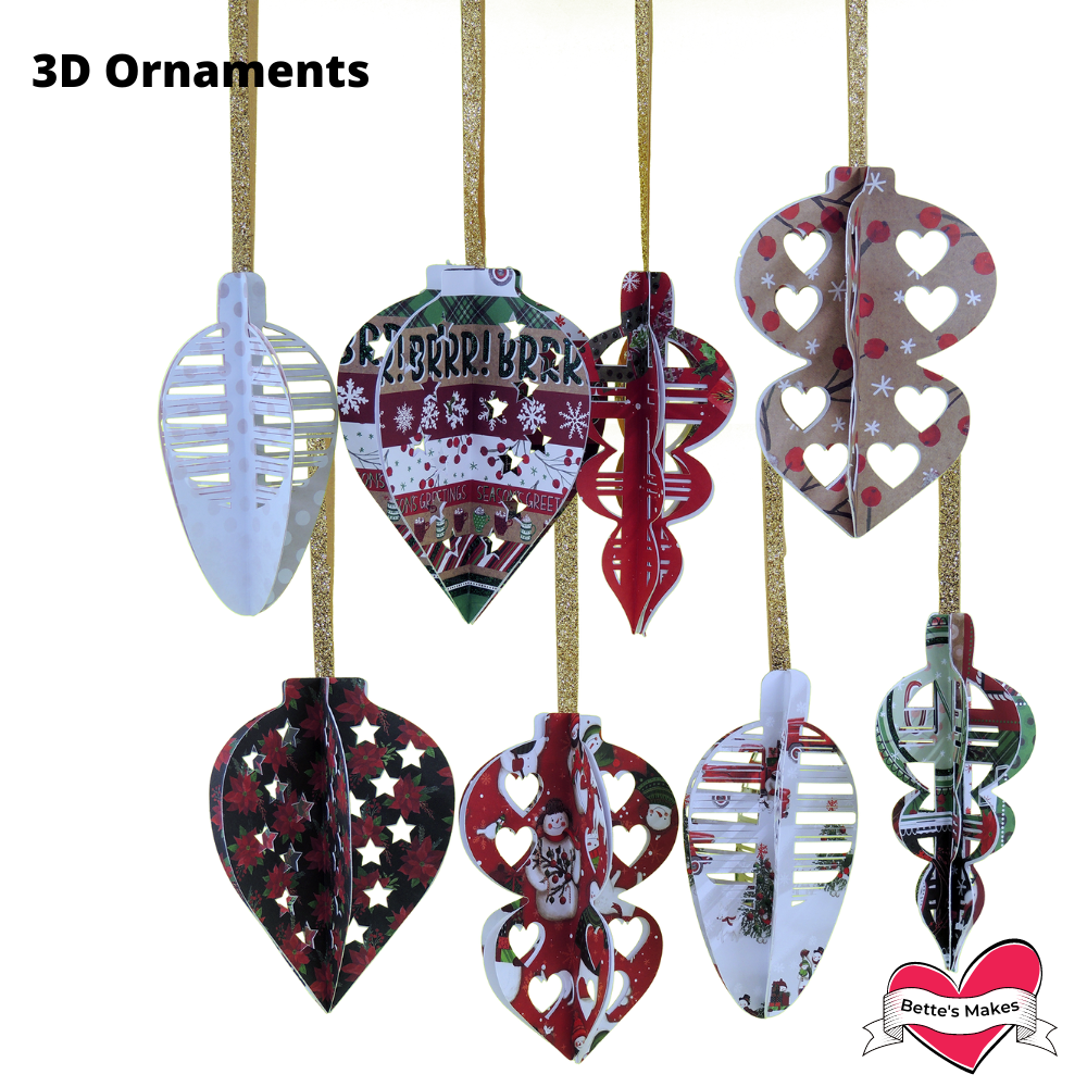 Paper Craft Spinning Ornaments