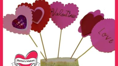 Valentine's Day Cake Toppers