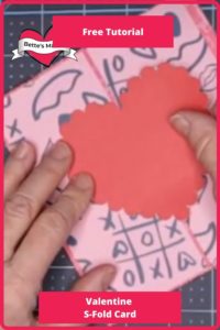 Valentine S-Fold Card - Beginner Friendly
