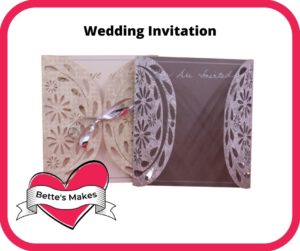 Wedding Invitation Using Your Cricut