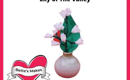 DIY Paper Flower: Lily of the Valley